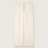 Star Unisex-Sweathose aus fleece in Vintage-Weiss
