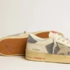Stardan für Herren aus Wildleder mit Sand-Stern und Swarovski-Kristalleinsätzen