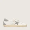 Super-Star für Damen mit silbernem Swarovski-Kristallstern und Fersenlasche