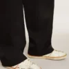 Super-Star LTD für Herren mit perforiertem Stern und Fersenlasche aus Metallic-Leder