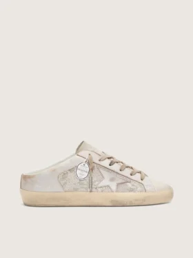 Super-Star Sabot LTD für Damen in Swarovski mit silbermetallischem Lederstern
