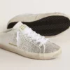 Super-Star Sabot LTD für Damen mit grauem Stern aus Wildleder und Swarovski-Kristallen