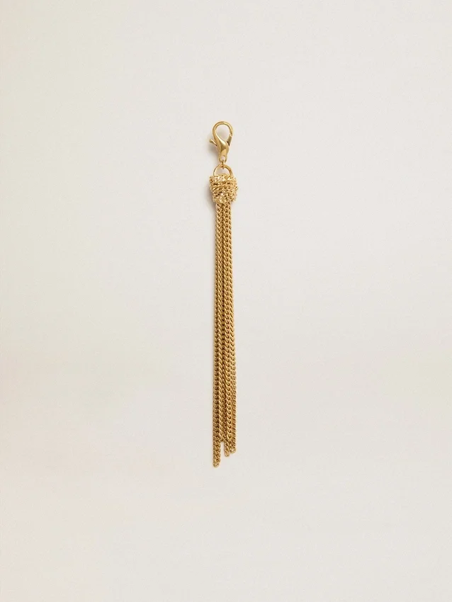 Taschenkette aus goldfarbenem Messing