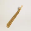 Taschenkette aus goldfarbenem Messing