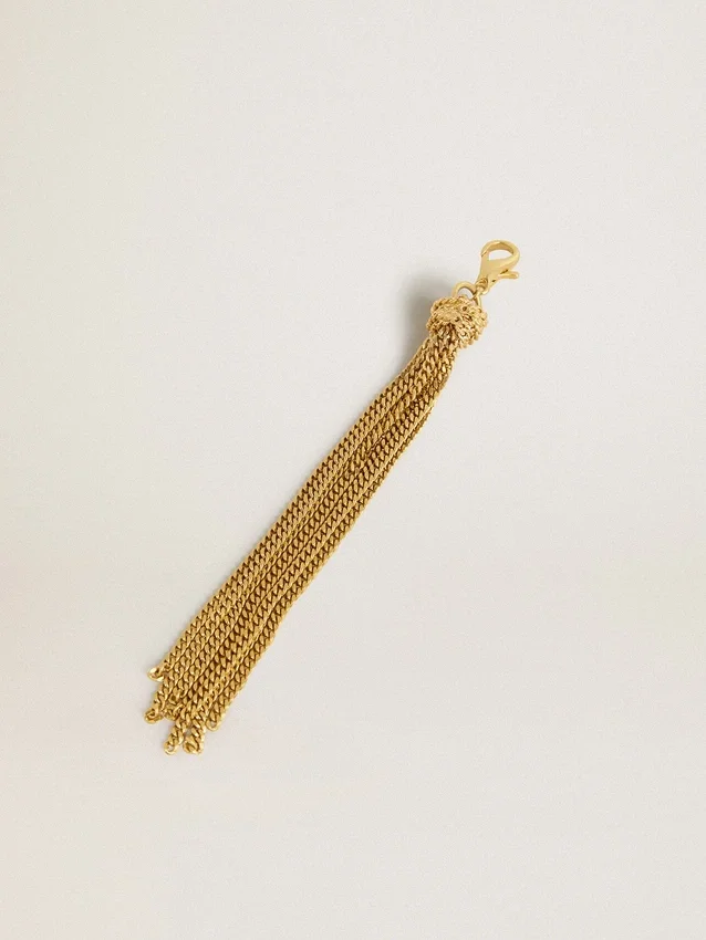 Taschenkette aus goldfarbenem Messing