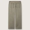 Unisex-Hose aus grauem Denim mit Kordelzug und Stern