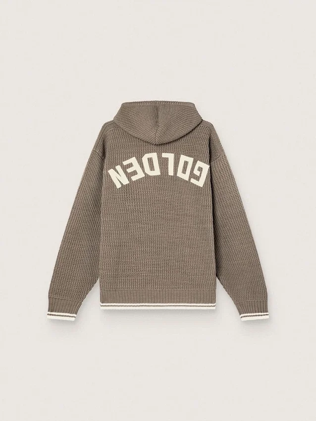 Unisex-Kapuzen-Sweatshirt in Taubengrau