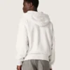 Unisex-Kapuzen-Sweatshirt «Star» aus grau melierter Baumwolle
