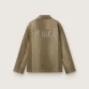 Unisex-Steppjacke in Khaki-Tönen
