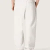 Unisex-Sweathose «Star» aus grauem Melange-Fleece