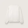 Unisex-Sweatshirt «Star» aus grau melierter Baumwolle mit «Star»-Stickerei