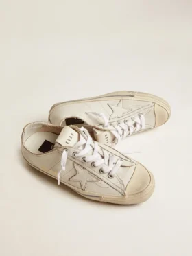 V-Star für Damen aus Leder im Vintage-Look