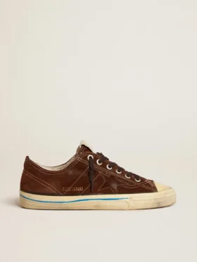 V-Star LTD-Sneaker für Herren aus dunkelbraunem Wildleder mit Ton-in-Ton-Stern