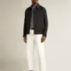 Weisse Denim-Hose für Herren