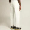 Weisse Denim-Hose für Herren