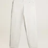 Weisse Denim-Hose für Herren