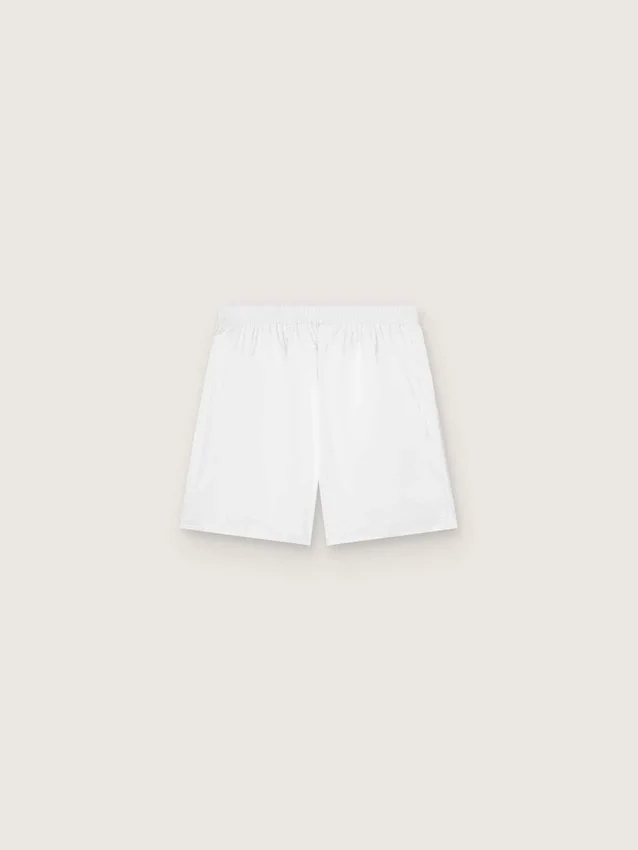 Weisse Sportshorts für Herren
