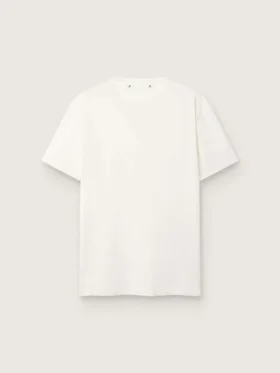 Weisses Herren-T-Shirt mit Used-Look