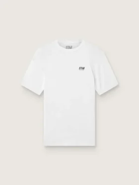 Weisses Sport-Hemd für Herren in Slim-Fit