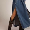 Wish Star-Stiefel aus schwarzem Leder mit einem Stern-Einsatz aus platinlaminiertem Leder
