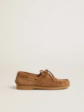 Young Cruise Loafer aus hellbraunem Wildleder