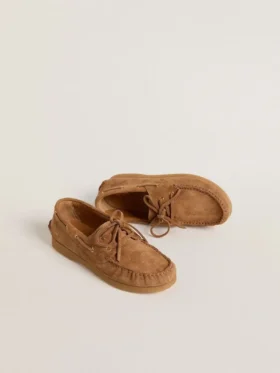 Young Cruise Loafer aus hellbraunem Wildleder