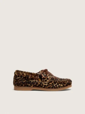Young Cruise Loafer aus Ponyleder mit Leopardenmuster