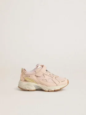 Young Lightstar aus rosa Leder und Mesh mit rosa Lederstern
