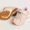 Young Lightstar aus rosa Leder und Mesh mit rosa Lederstern