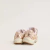 Young Lightstar aus rosa Leder und Mesh mit rosa Lederstern