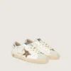 Young Super-Star mit goldenem Glitzerstern und silberner Metallic-Lederlasche an der Ferse
