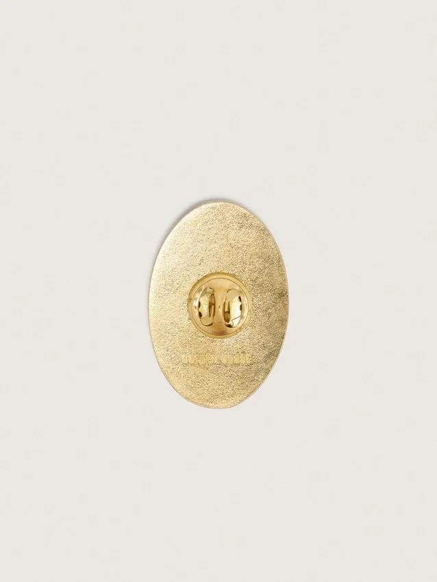 Zweier-Set «Frutteria Golden»-Ansteckpins